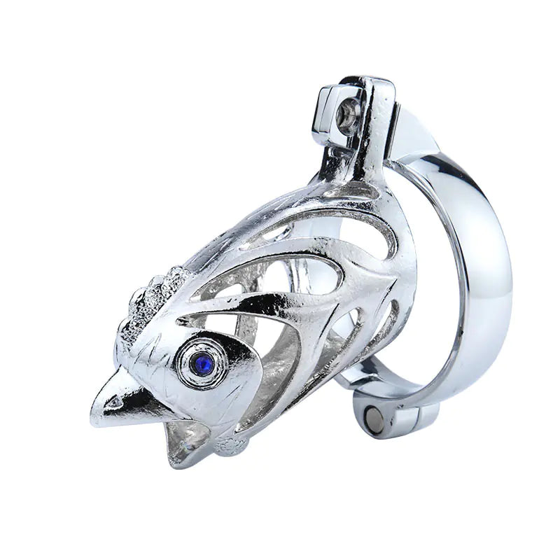 Locked Cock Chastity Cage - Yes, Ruby
