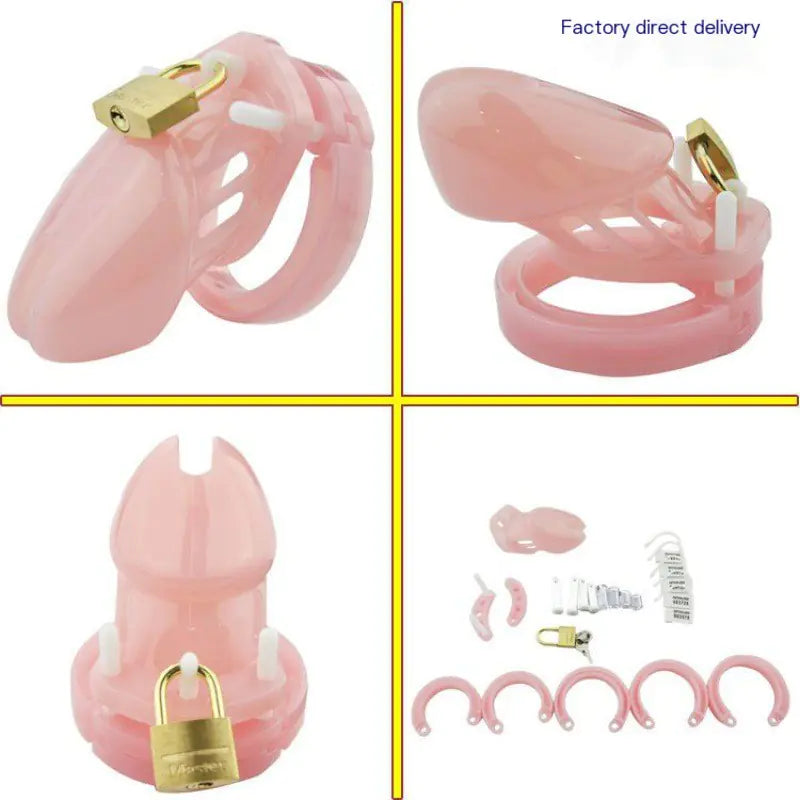 Men's Plastic Chastity Device - Yes, Ruby