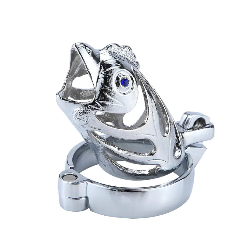 Locked Cock Chastity Cage - Yes, Ruby