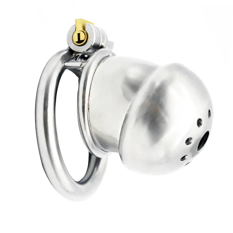 Chastity Lock - Solid Silver - Yes, Ruby