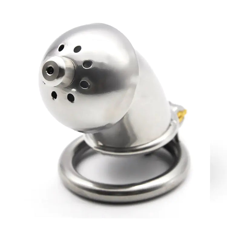 Chastity Lock - Solid Silver - Yes, Ruby