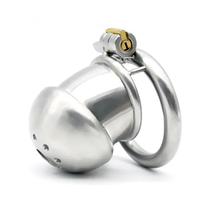Chastity Lock - Solid Silver - Yes, Ruby