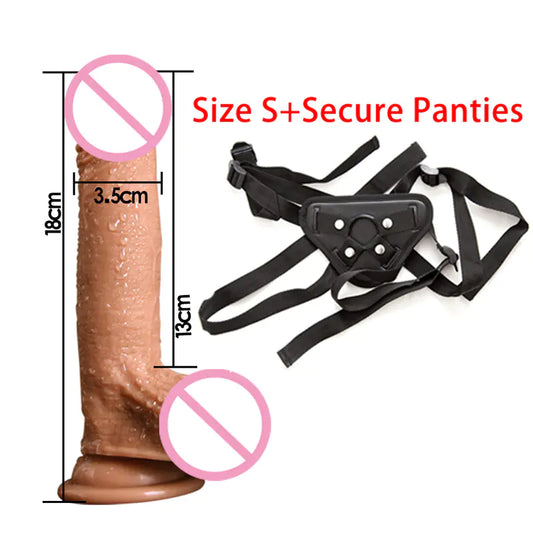 Vibrating Realistic Dildo for Women's Pleasure Toys - Yes, Ruby
