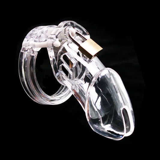 Men's Plastic Chastity Device - Yes, Ruby