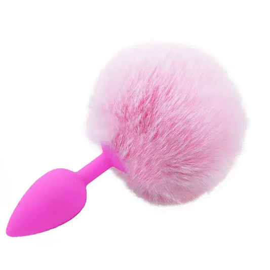 Animal Tail Anal Plug - Yes, Ruby