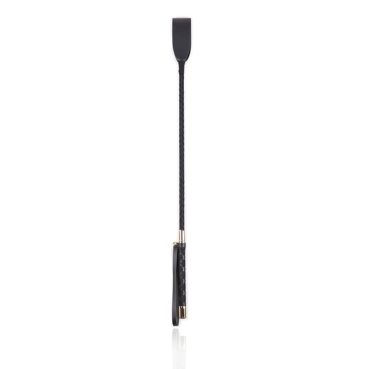 50 Shades Leather PU Riding Crop - Yes, Ruby