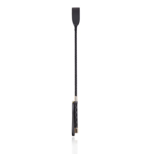50 Shades Leather PU Riding Crop - Yes, Ruby