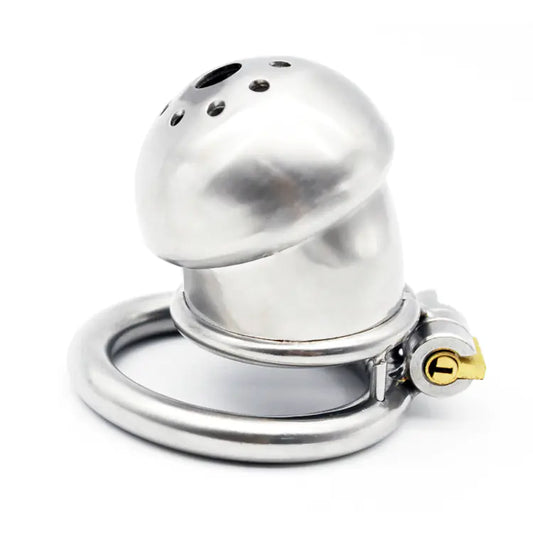 Chastity Lock - Solid Silver - Yes, Ruby