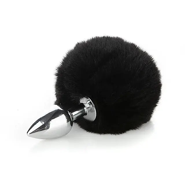 Animal Tail Anal Plug - Yes, Ruby
