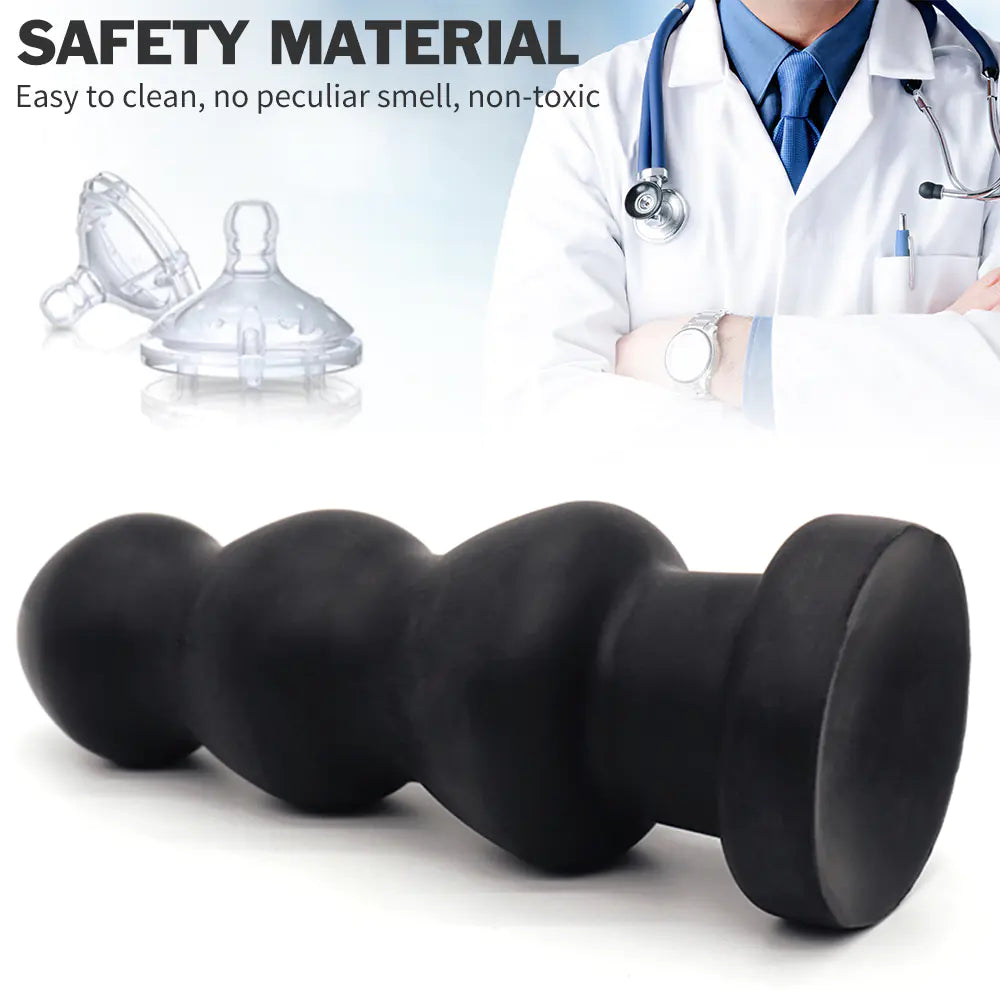Extra Large 11cm Super Thick Anal Plugs - Yes, Ruby