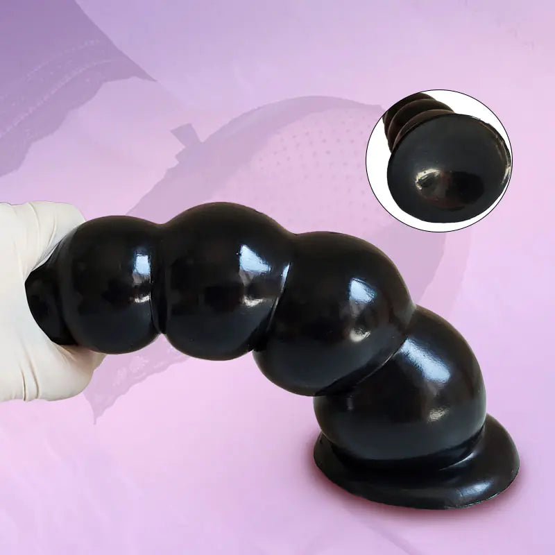 Sugarloaf Thick Anal Plug Dildo - Yes, Ruby