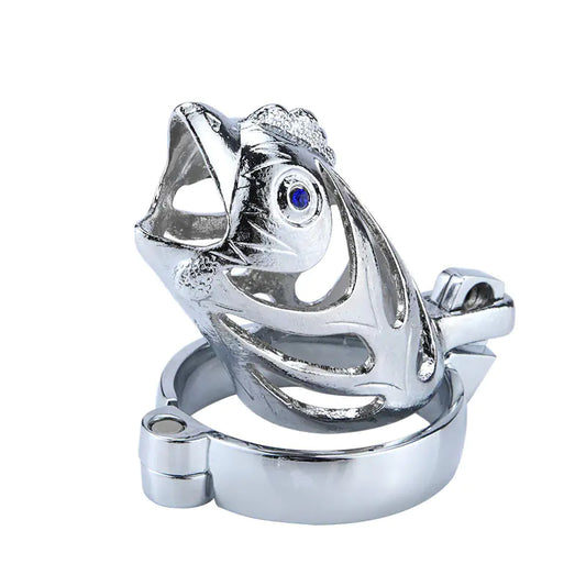 Locked Cock Chastity Cage - Yes, Ruby