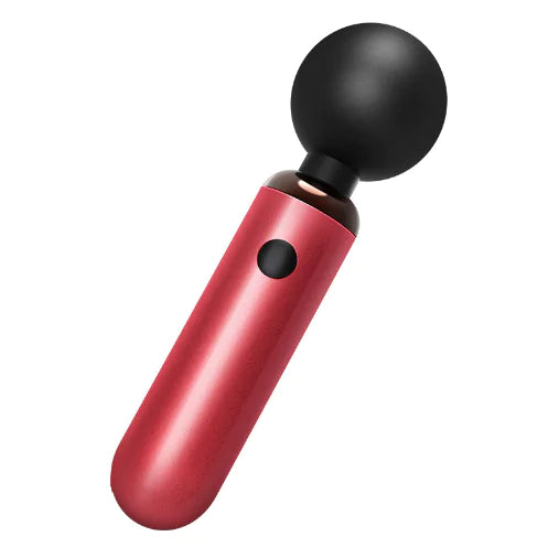 Mini Wand Vibrator Massager for Full Body Relief - Yes, Ruby