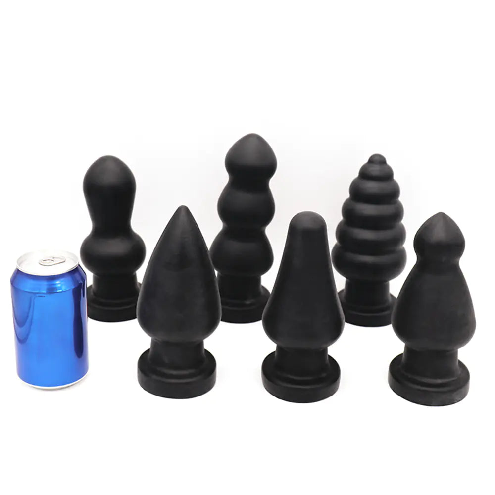 Extra Large 11cm Super Thick Anal Plugs - Yes, Ruby