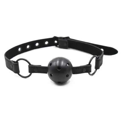 Breathable Ball Gag - Yes, Ruby