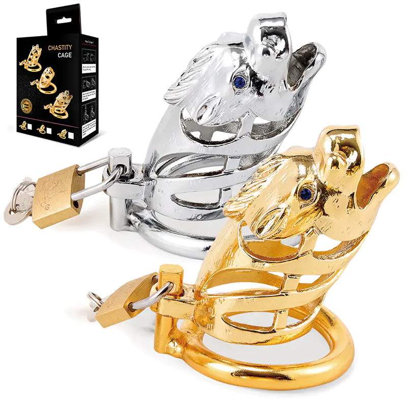 Dragon Chastity Cage - Yes, Ruby