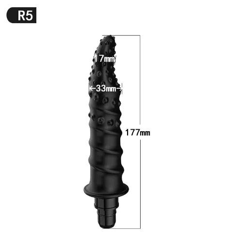Extra Large 11cm Super Thick Anal Plugs - Yes, Ruby