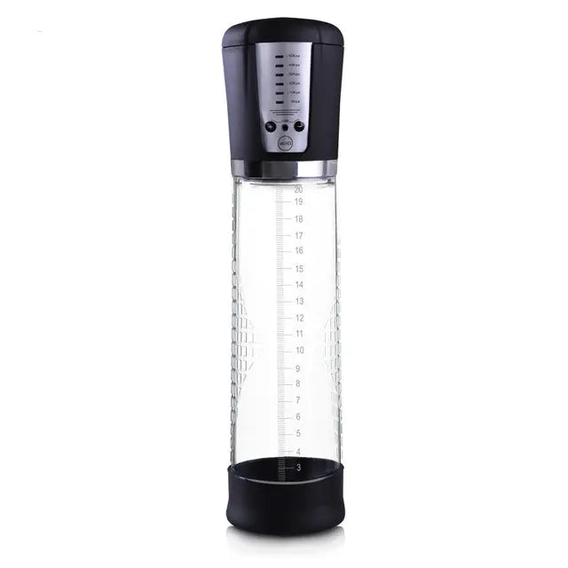 Electric Manual Vacuum Penis Stretching Pump - Yes, Ruby