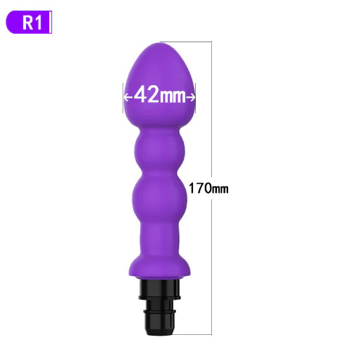 Extra Large 11cm Super Thick Anal Plugs - Yes, Ruby