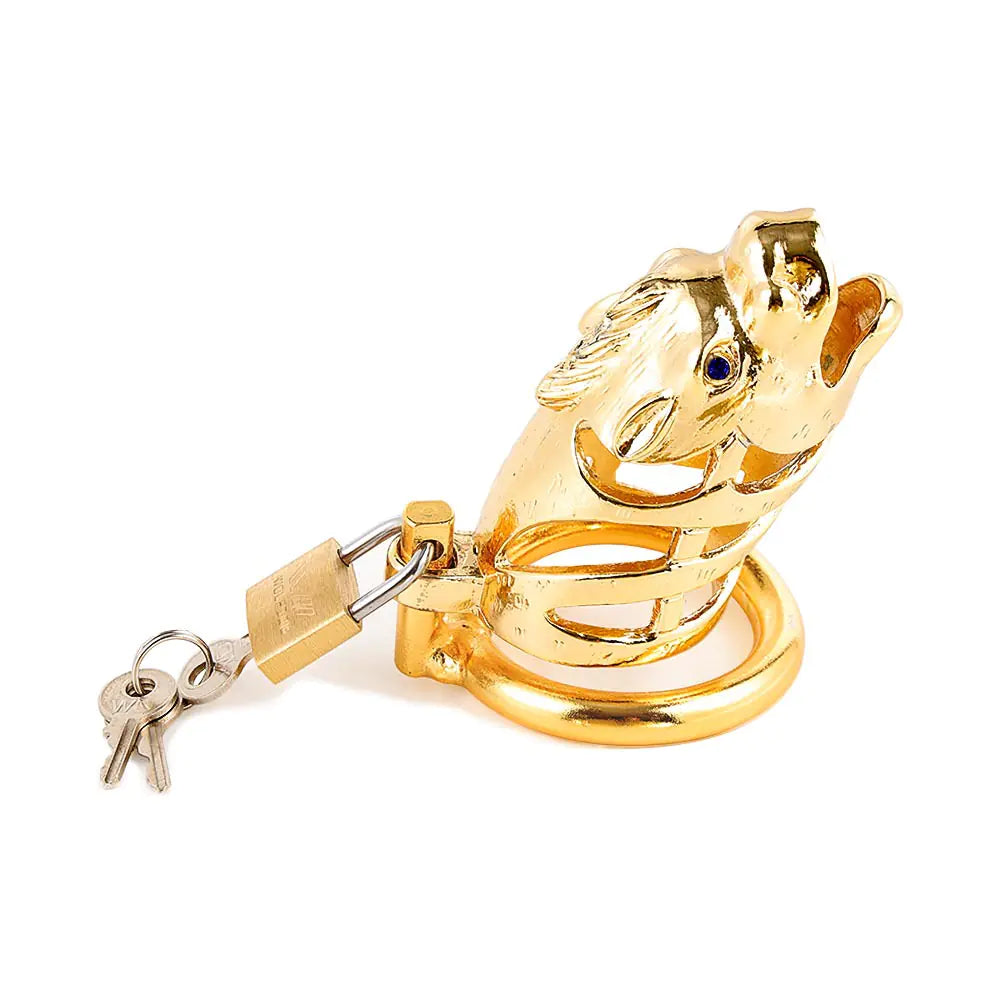 Dragon Chastity Cage - Yes, Ruby