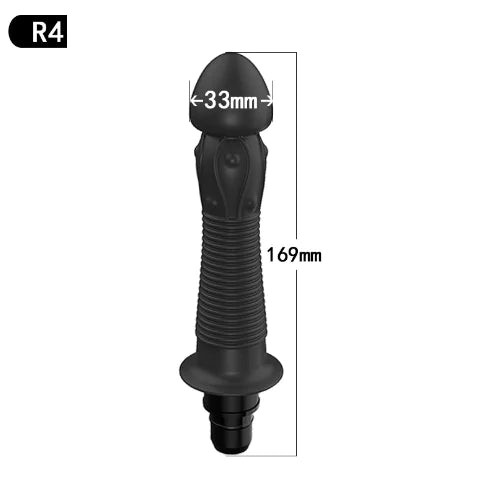 Extra Large 11cm Super Thick Anal Plugs - Yes, Ruby
