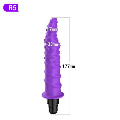 Extra Large 11cm Super Thick Anal Plugs - Yes, Ruby