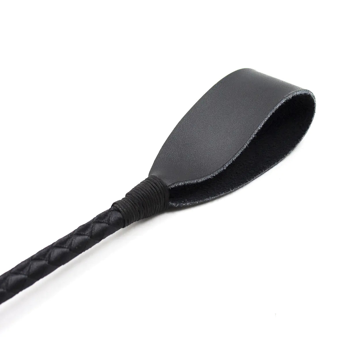 50 Shades Leather PU Riding Crop - Yes, Ruby