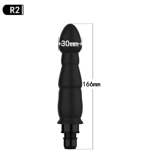 Extra Large 11cm Super Thick Anal Plugs - Yes, Ruby