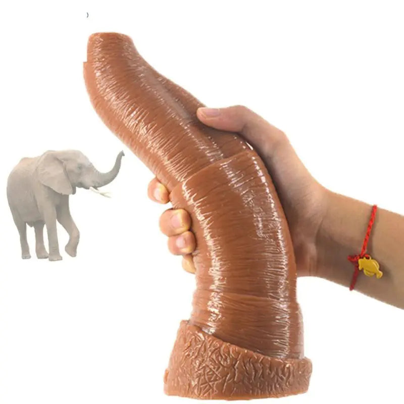 Realistic Elephant Dildo - Yes, Ruby