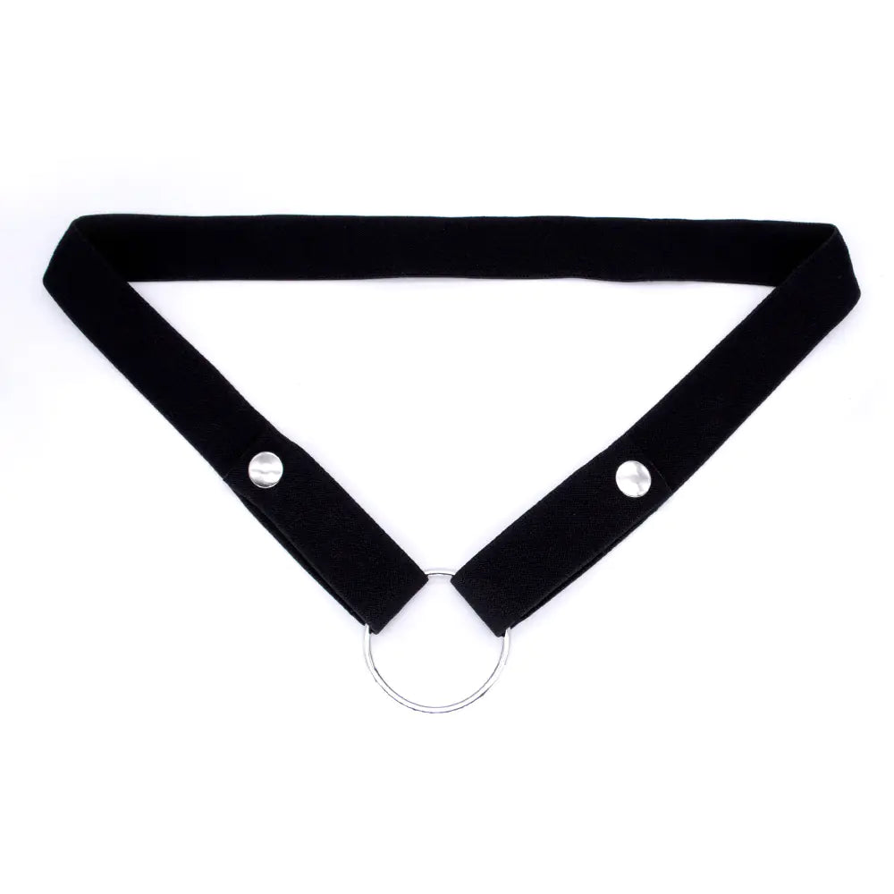 Men's Chastity Lock with Three-Way Restraint Strap - Yes, Ruby