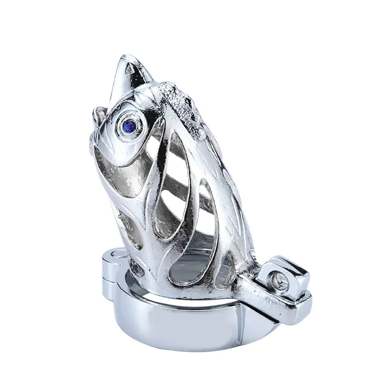 Locked Cock Chastity Cage - Yes, Ruby
