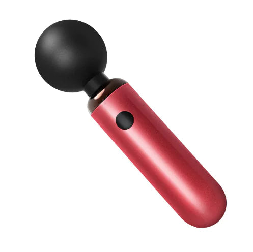 Mini Wand Vibrator Massager for Full Body Relief - Yes, Ruby