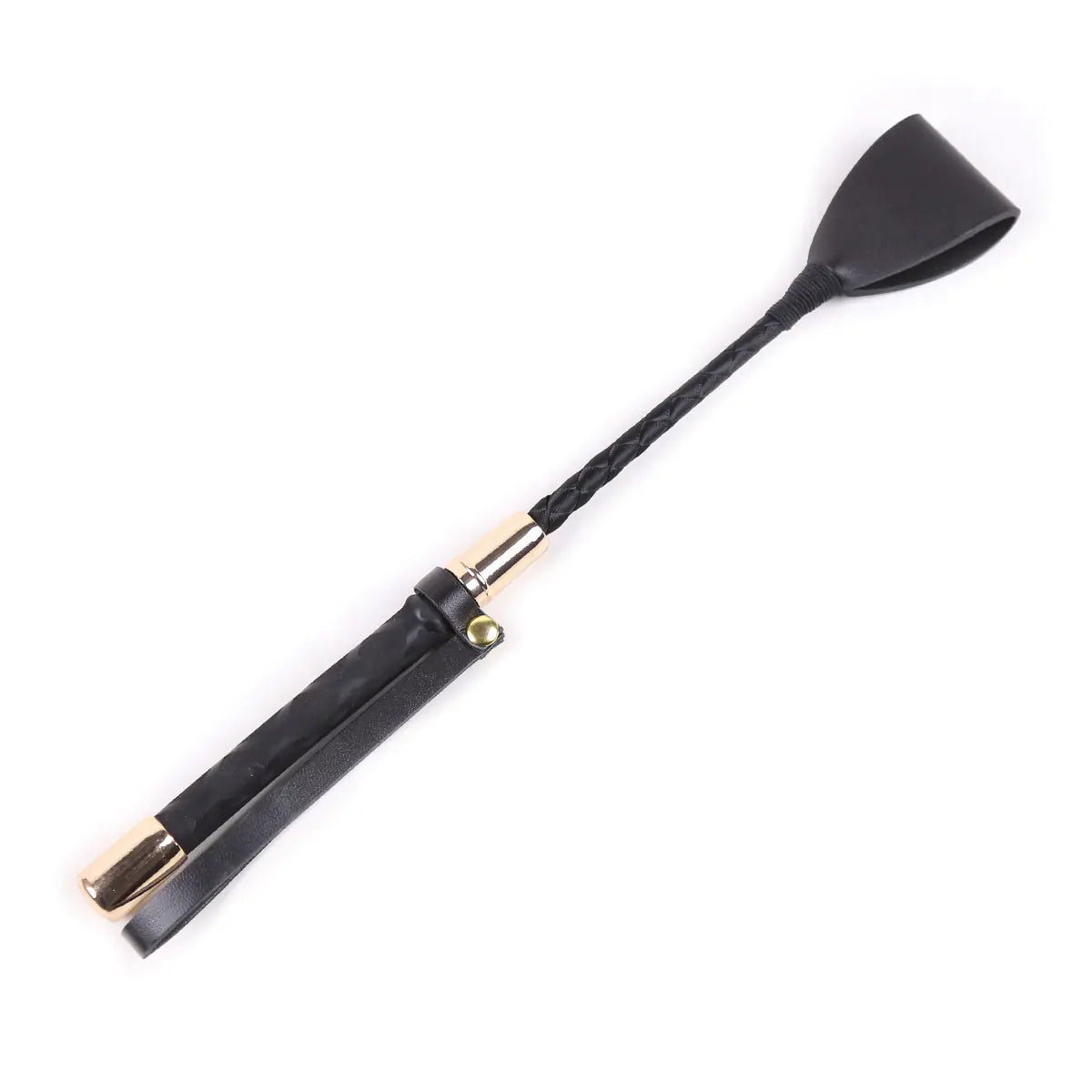 50 Shades Leather PU Riding Crop - Yes, Ruby