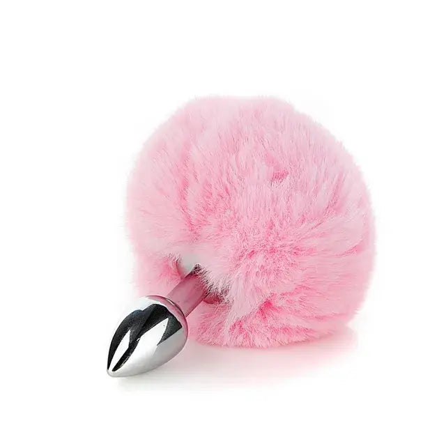 Animal Tail Anal Plug - Yes, Ruby