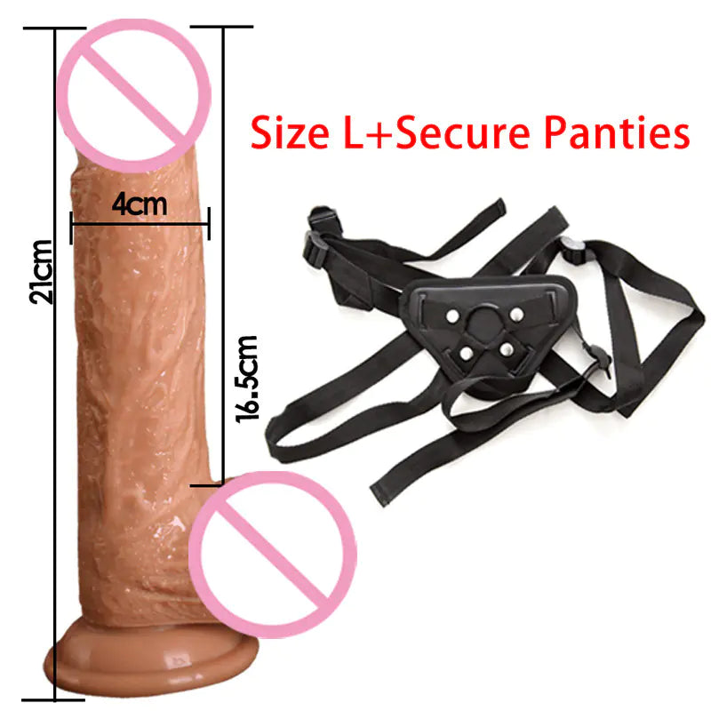 Vibrating Realistic Dildo for Women's Pleasure Toys - Yes, Ruby