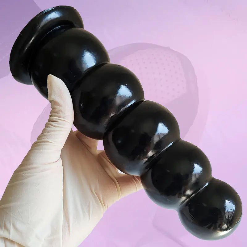 Sugarloaf Thick Anal Plug Dildo - Yes, Ruby