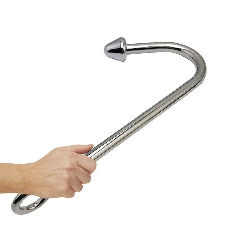 Stainless Steel Anal Hook - Yes, Ruby