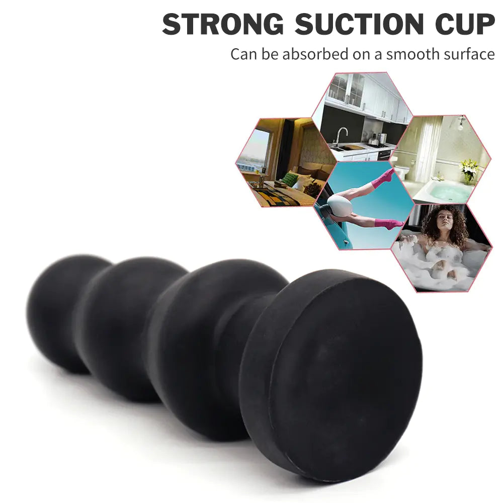 Extra Large 11cm Super Thick Anal Plugs - Yes, Ruby
